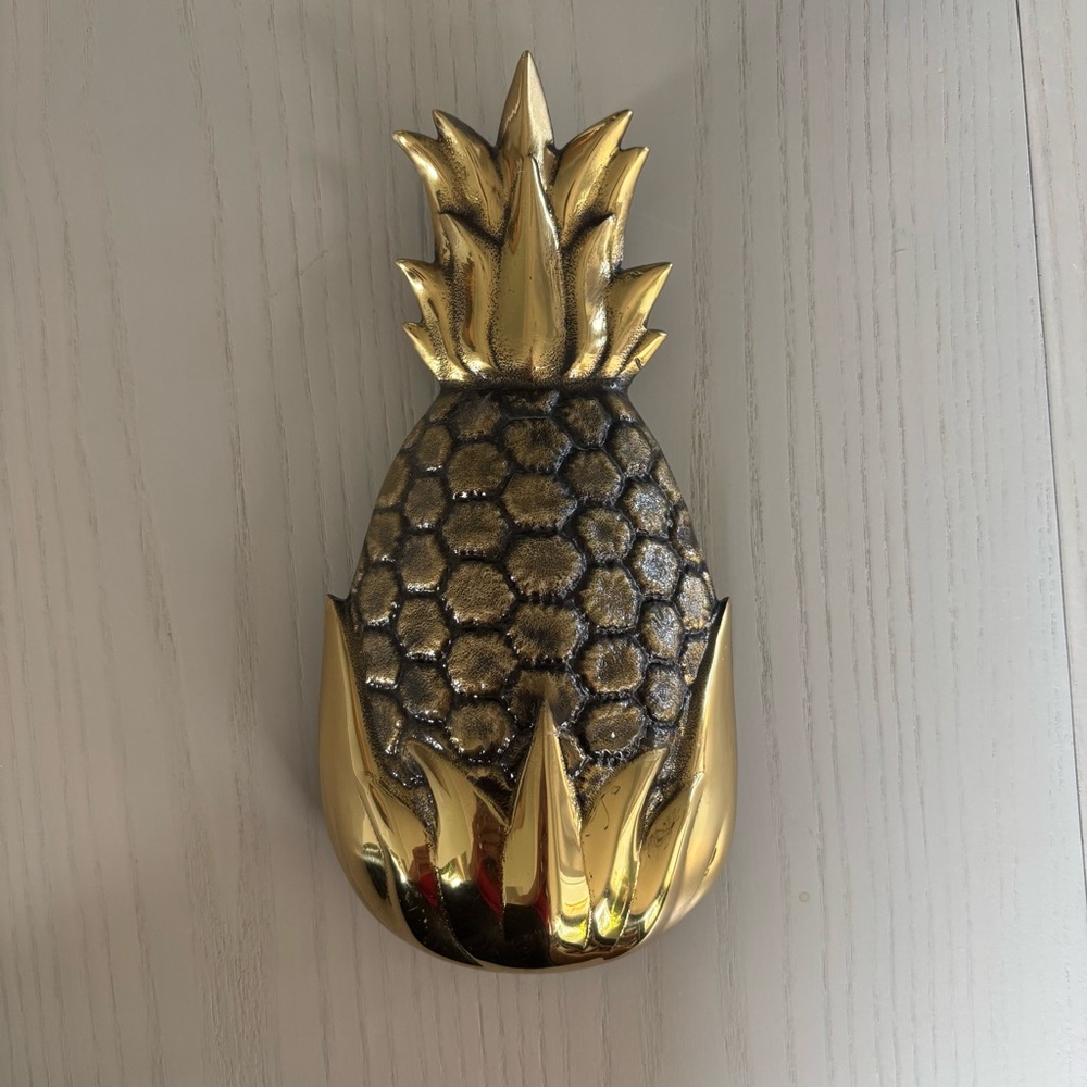 Pineapple door knocker by Michael Healy